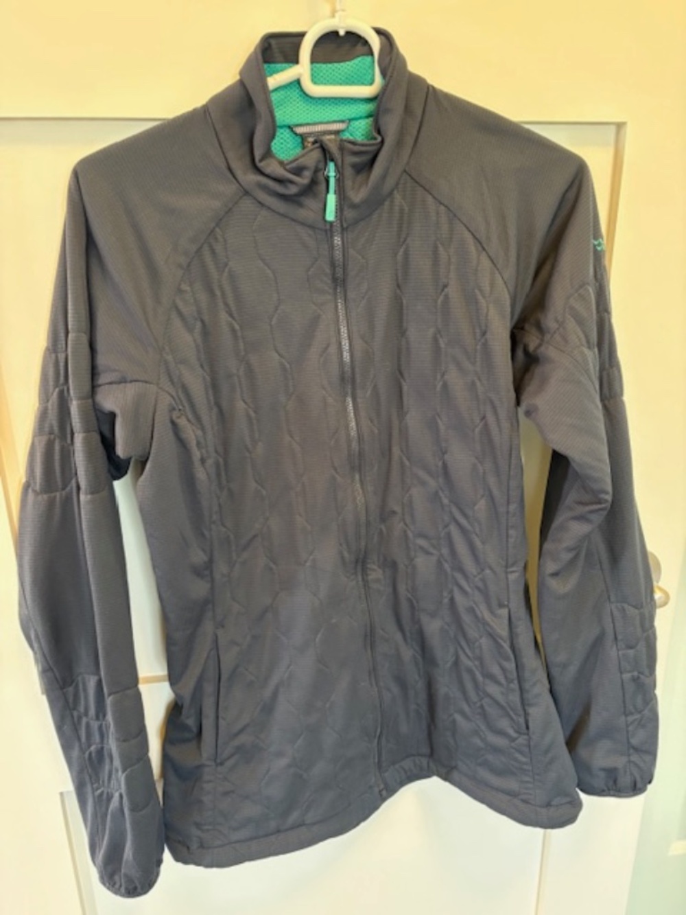 RAB Paradox Lite Thermic Women's sz M activewear jacket dark blue/grey